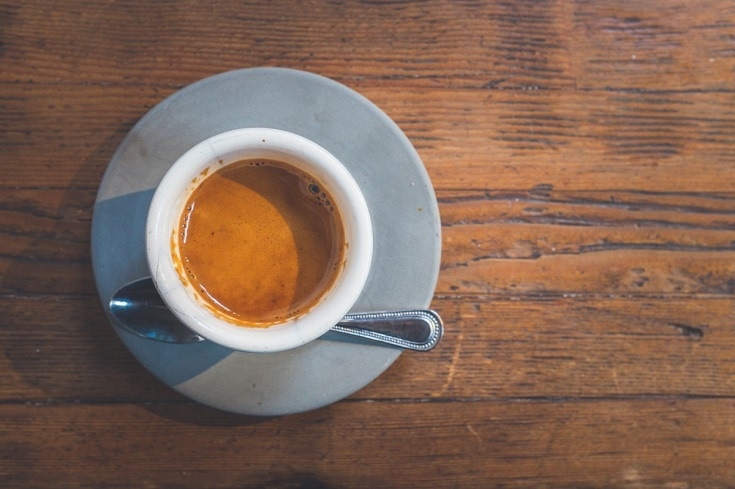 ristretto top view