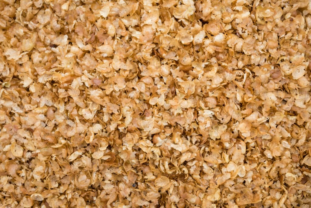Coffee bean chaff