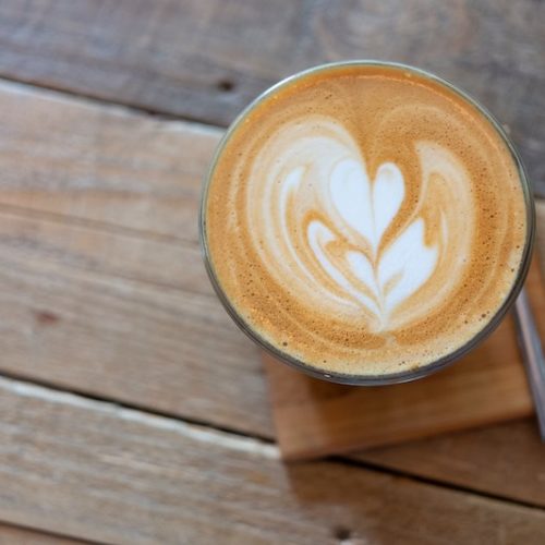 coconut milk latte
