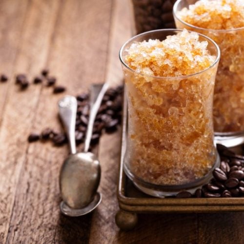 coffee granita dessert