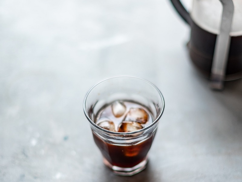 iced coffee using french press
