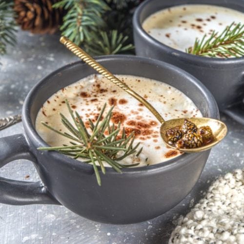 pine juniper latte