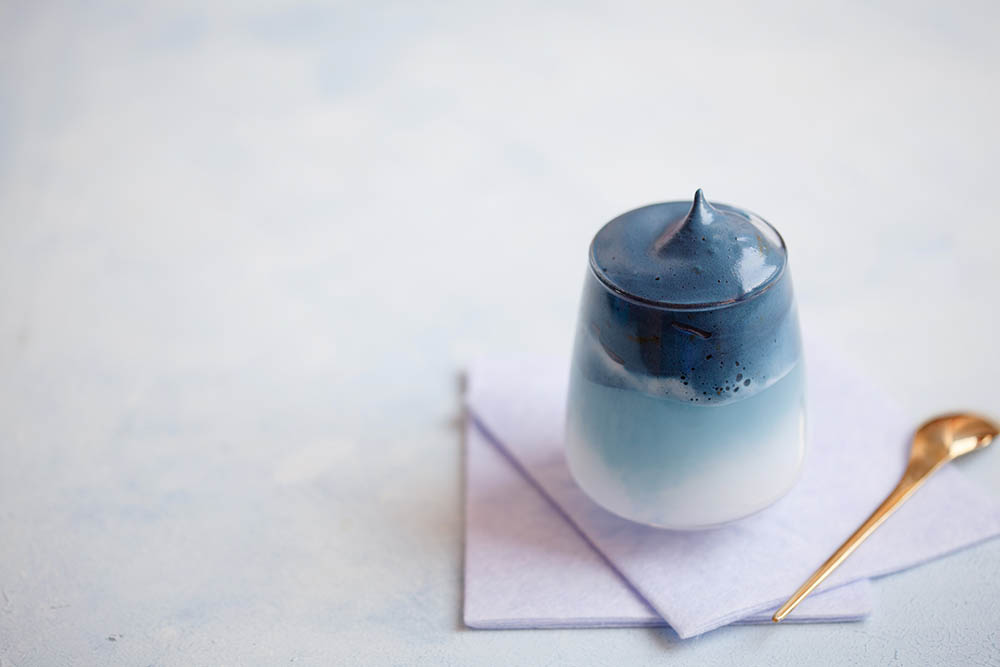 blue algae latte
