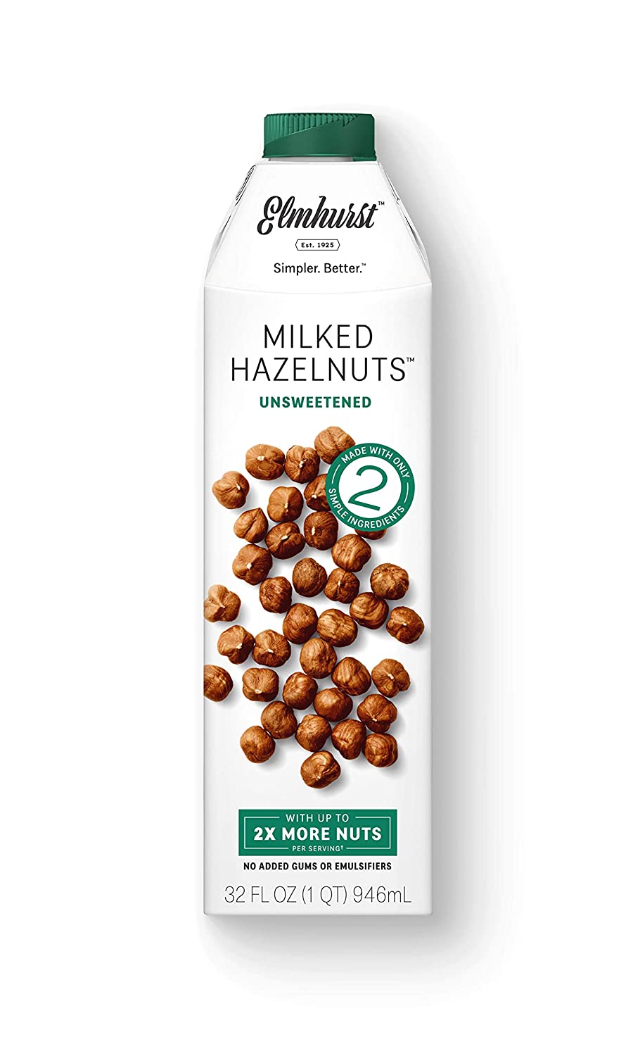 Elmhurst 1925 Unsweetened Hazelnut Milk