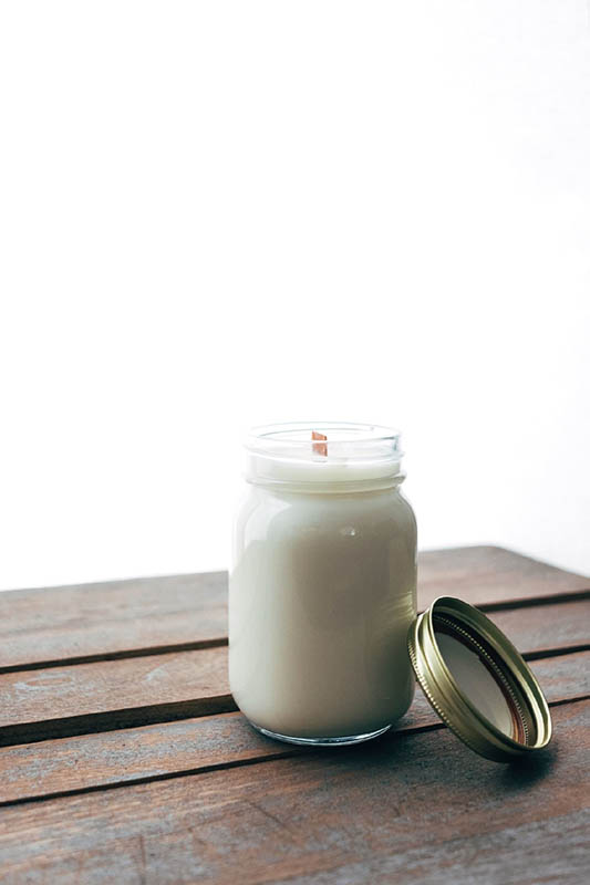 a jar of buttermilk