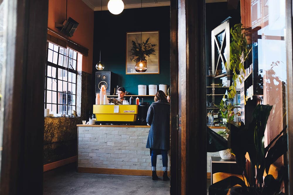 cafe in New Zealand