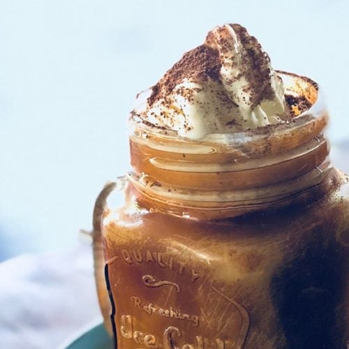 Dulce de Leche Coffee Beverage