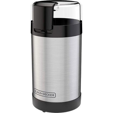 BLACK+DECKER Grinder One Touch Push-Button Control