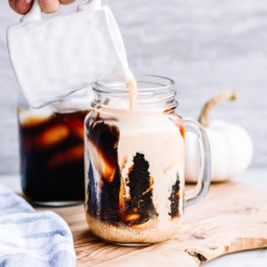 pumpkin spice cold brew