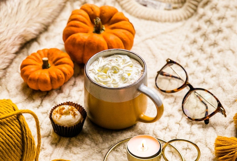 trick or treat latte maple pecan