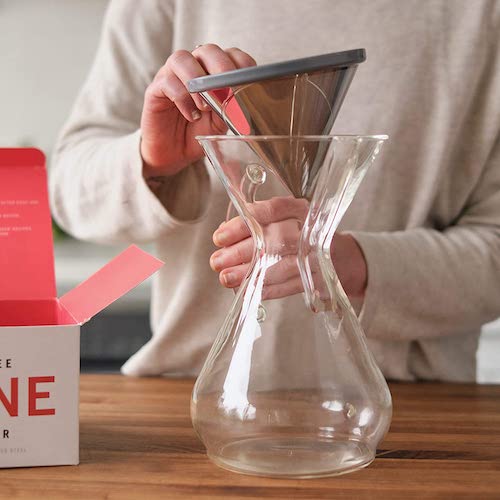 Able Kone permanent filter for Chemex