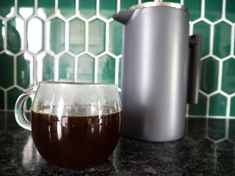 Barista Warrior French press tasty brewed coffee