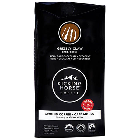 Kicking Horse Coffee, Grizzly Claw, Dark Roast