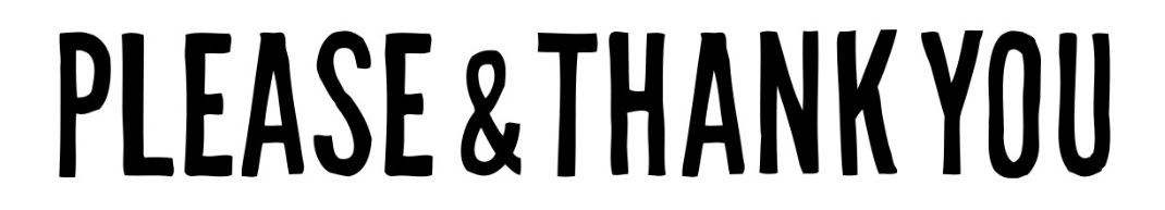 Please & Thank You logo