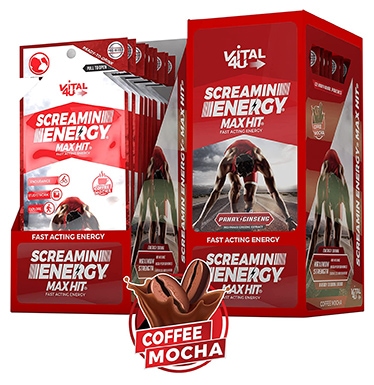 Screamin Energy Max Hit Coffee Mocha Flavor