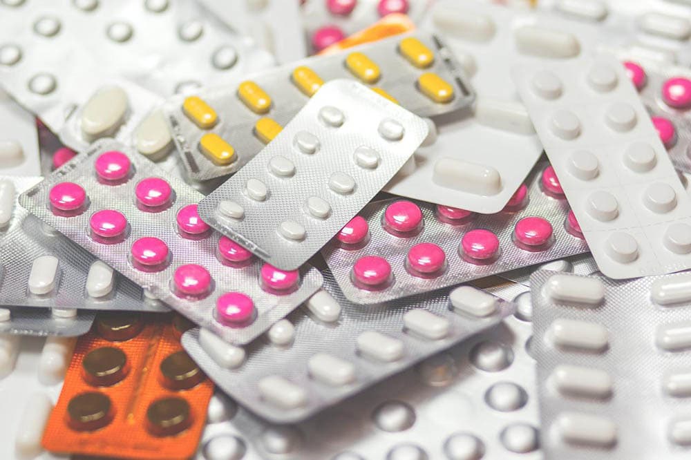 variety of medicines