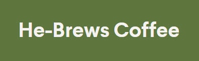 He-Brews Coffee logo