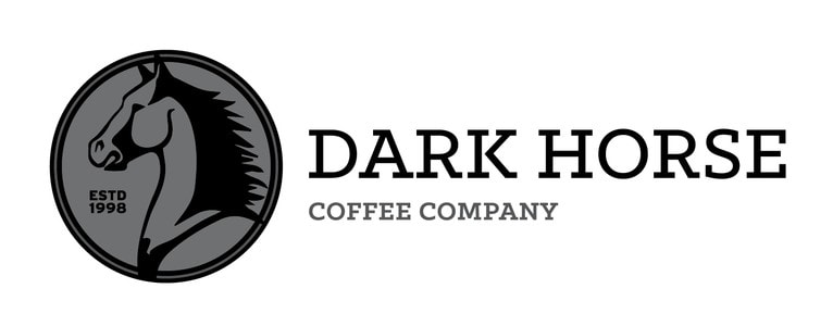 dark horse coffee logo