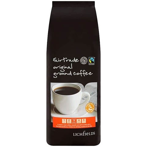 Lichfields Fairtrade Original Ground Coffee