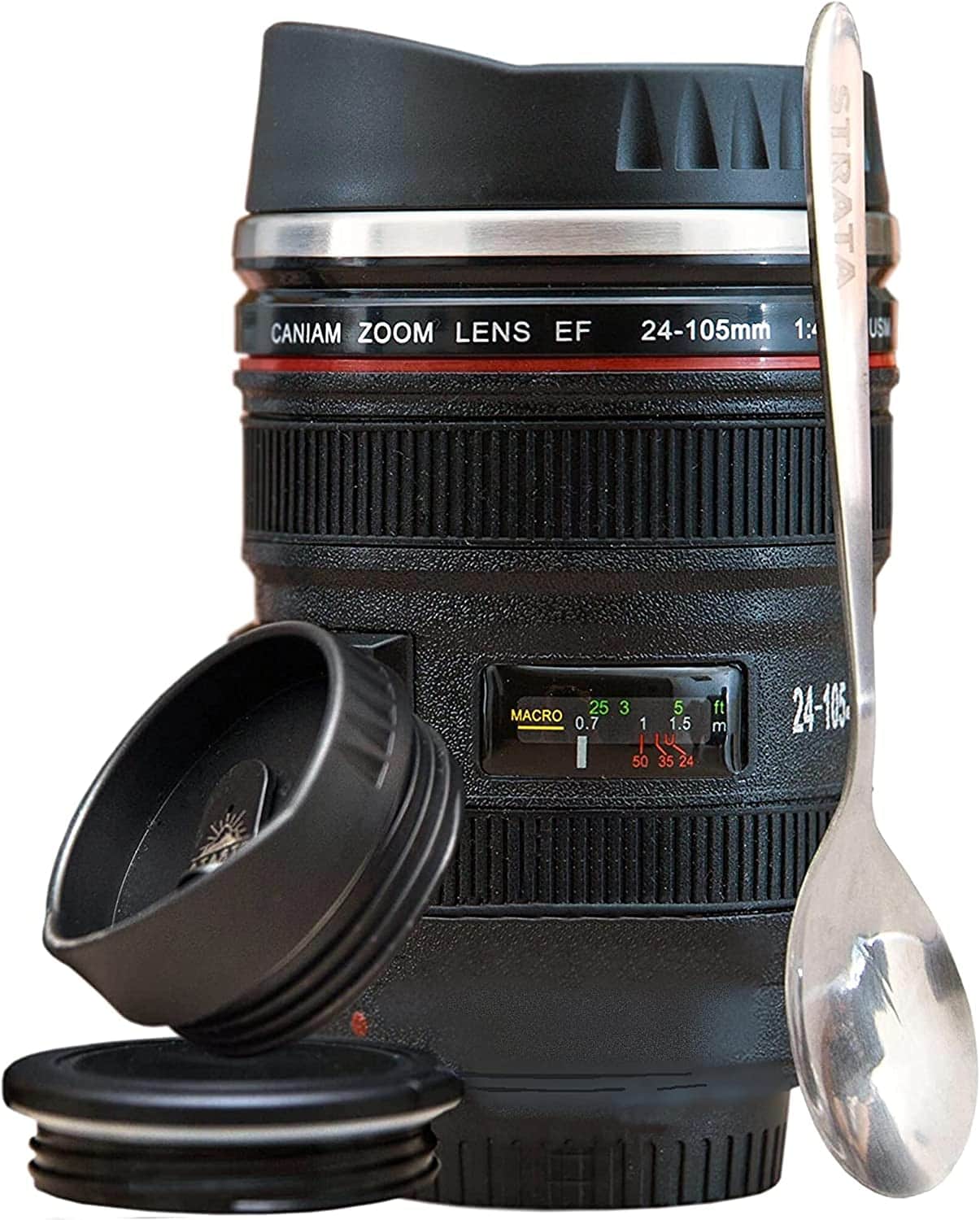STRATA CUPS Camera Lens Coffee Mug
