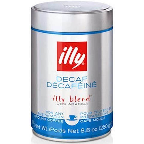 illy Coffee, Decaffeinated Ground Coffee