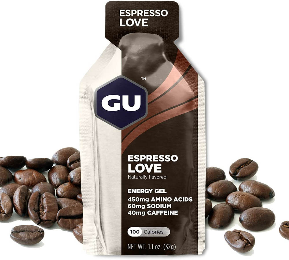 GU Energy Original Sports Nutrition Energy Gel Espresso Love