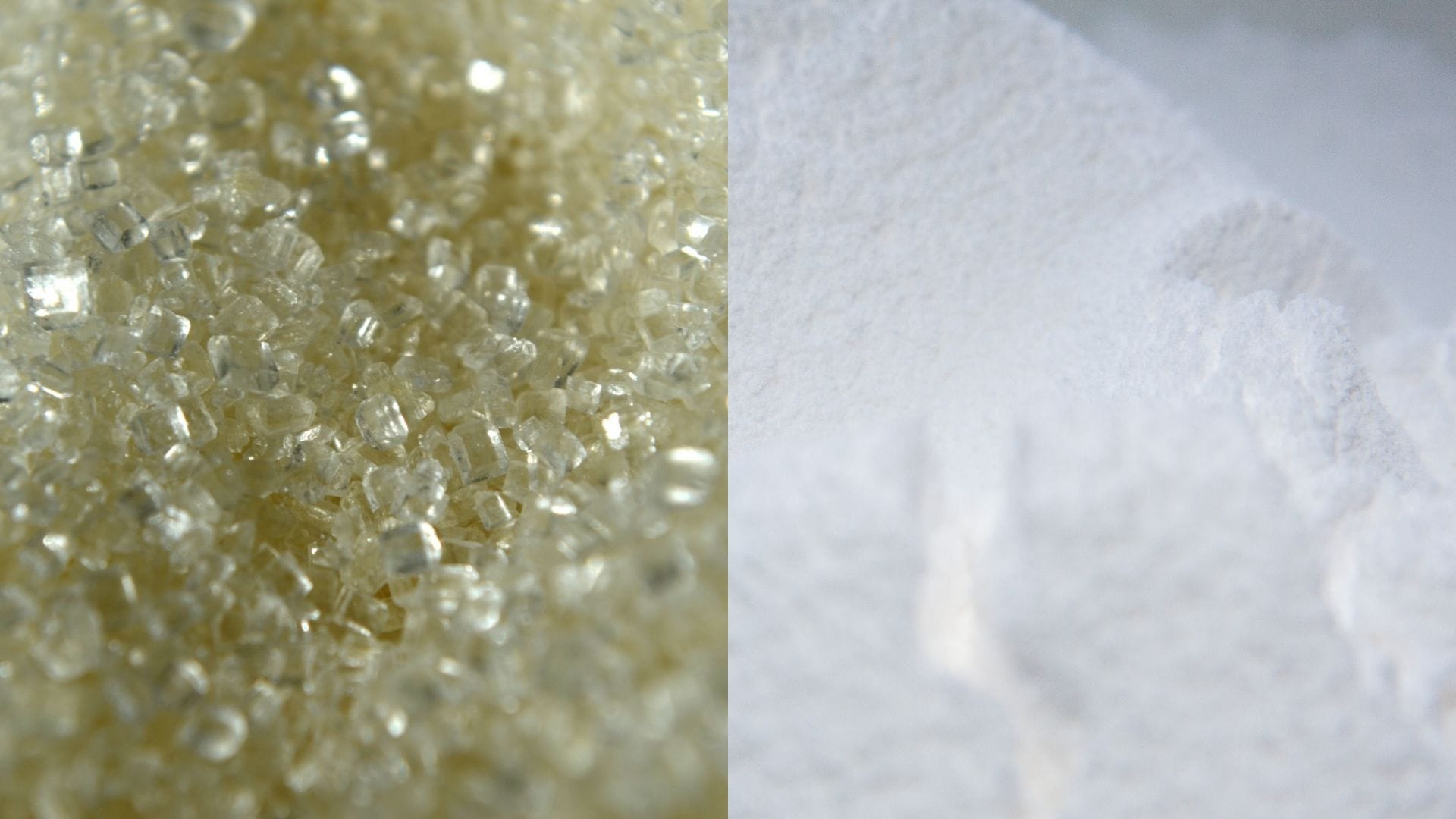 Granulated vs. Powdered Sugar