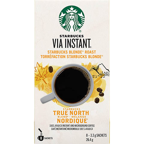 Starbucks Via Instant True North Blend