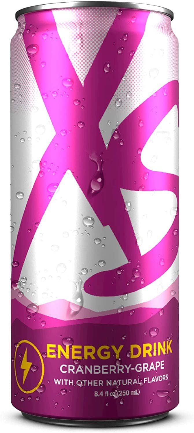 XS Energy Drink Cranberry Grape