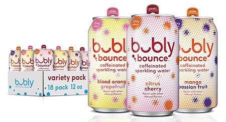 bubly bounce caffeinated Sparkling Water