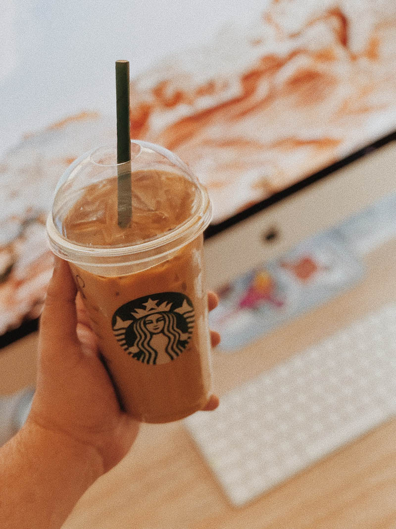 starbucks iced white mocha