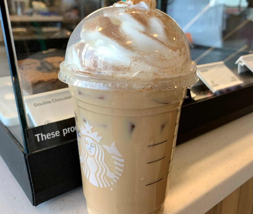 Starbucks Iced Cinnamon Dolce Latte 1