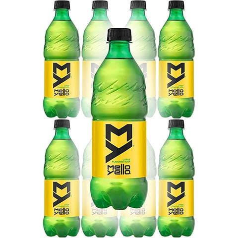 Mello Yello Soda Citrus bottle