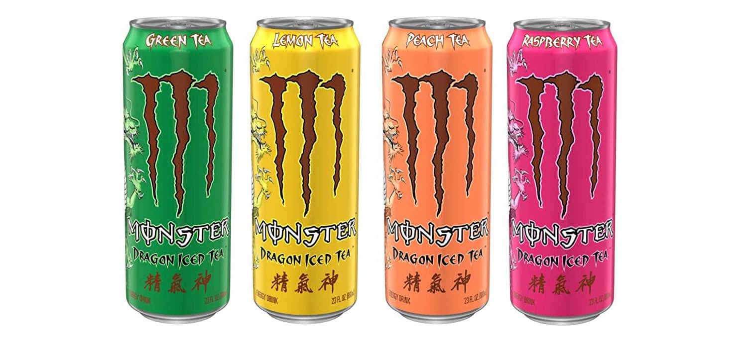 Monster Dragon Iced Tea Green Tea variety