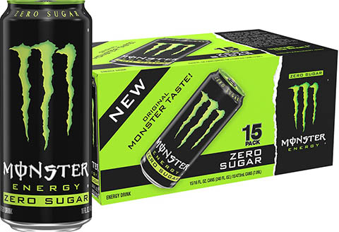 Monster Energy Zero Sugar Green